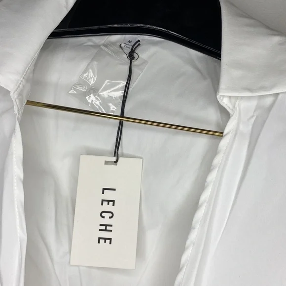 Leche Women's Long Sleeve Crop Top - Picture 3 of 10